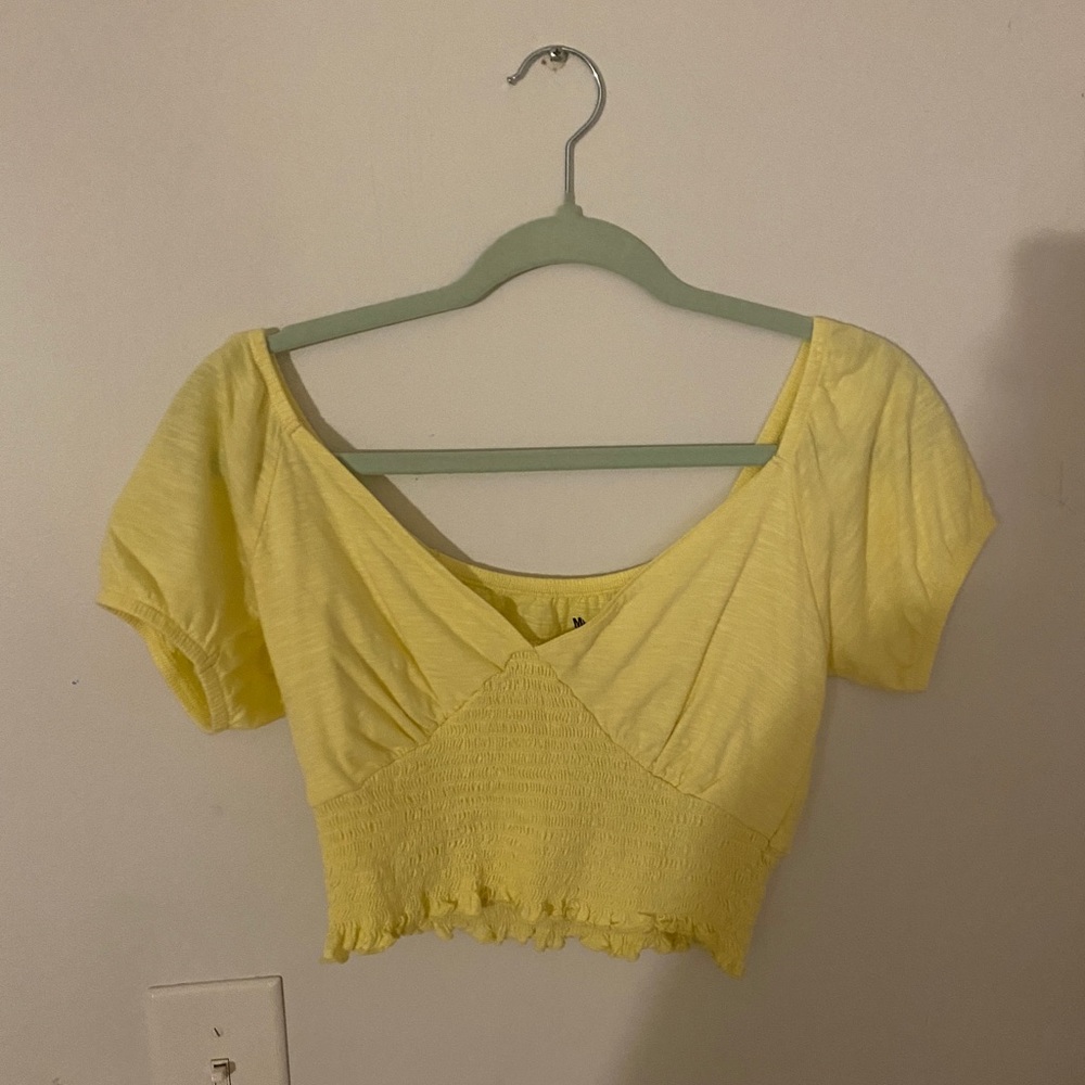 Pacsun yellow top
